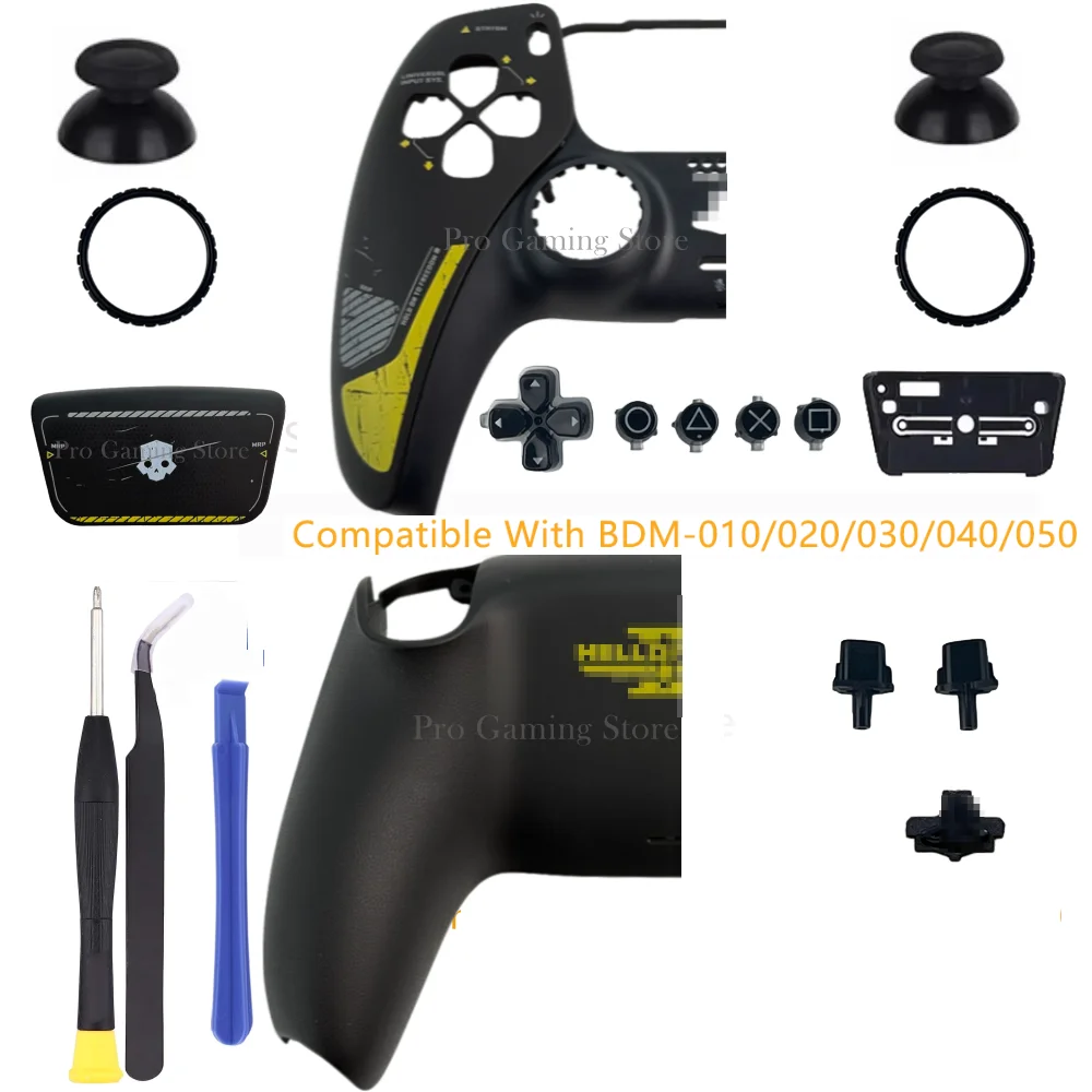 

Limited Shell For PS5 Controller BDM-010/020/030/040/050 Shell Touchpad Gamepad Front Back Case Touchpad Cover 3D Cap