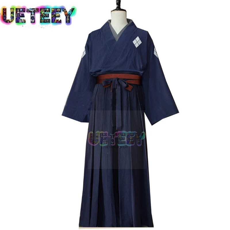 UETEEY 2025 Newest High Quality Samurai Champloo Jin Kimono Cosplay Costume Custom