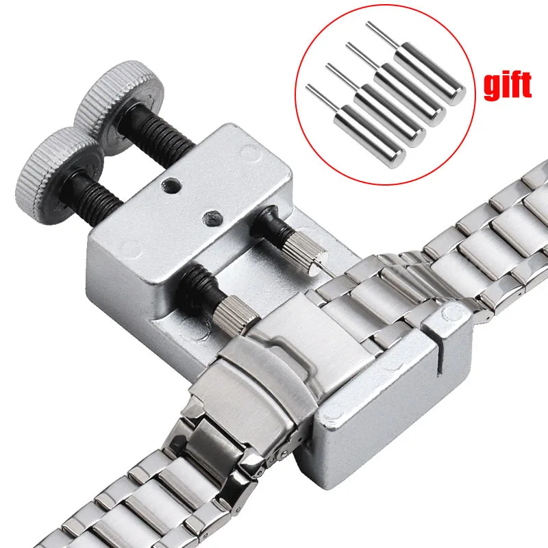 Professional Watch Band Bracelet Link Remover Adjustable with Metal Watch Repair Tools For Rolex Watchmaker Repair Tool