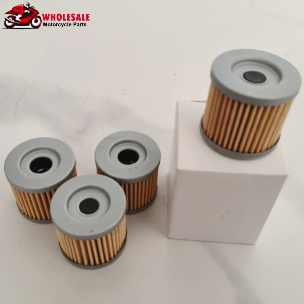 

1/2/4/6/8/10pc Oil Filters for Suzuki AN400 ABS UE125 AN150 UC150 Epicuro UE150 For Hyosung GT125 GT125R XRX GV125 GV125C GT250