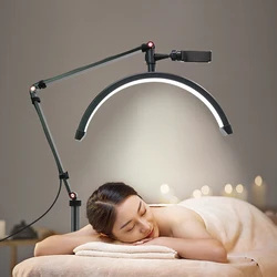 Hanging floor mounted C-type nail beauty lighting lamp, embroidered eyelash LED eye protection fill light, makeup lighting,