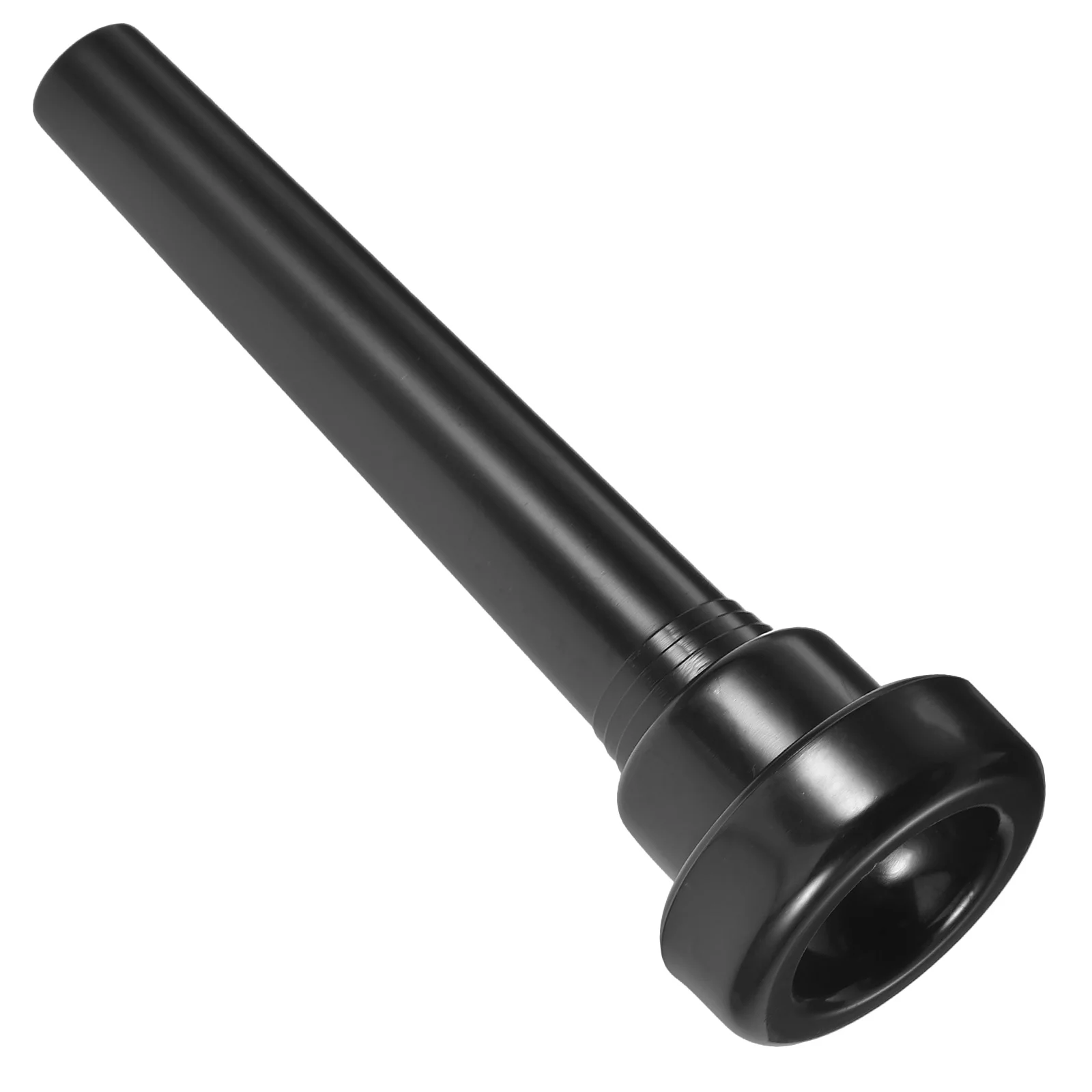 Trompetenmundstück, leicht, kompaktes Design, glatte Oberfläche, keine Grate, klarer Klang, langlebiges Kunststoff-Ersatzteil für