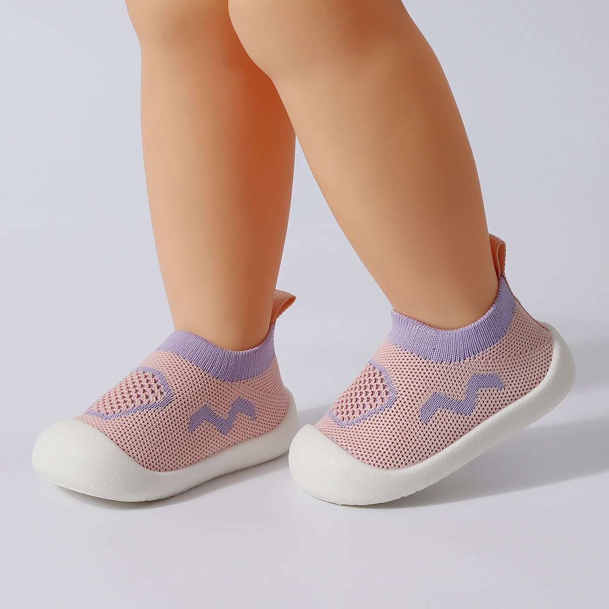 Lernlaufschuhe für Babys, rutschfeste PU-Sohlen, weiche flache Schuhe für Kleinkinder, geeignet für Partys und Zusammenkünfte im Innenbereich. – Detail 6