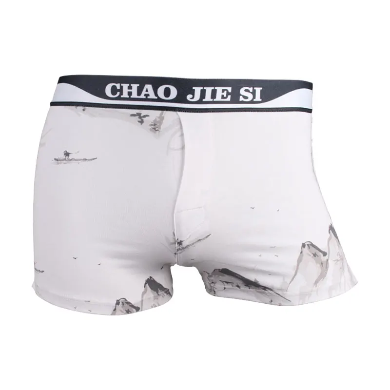 루즈한 남성 속옷, 면 아로팬츠, 여름에도 편하고 통기성 좋은 플랫코너반바지, 얇은반바지, 스포티한 포콘