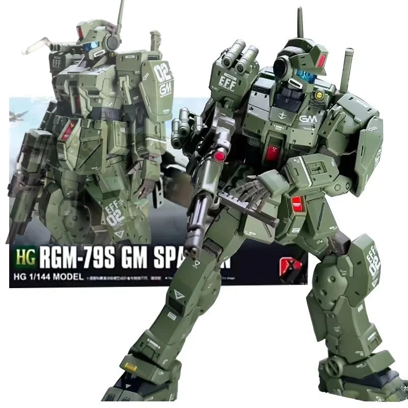 

In Stock XFS Hg Model 1/144 RGM-79S Gm Spartan Assembly Model Movable Joints High Quality Robot Kits Models Collectible Gift