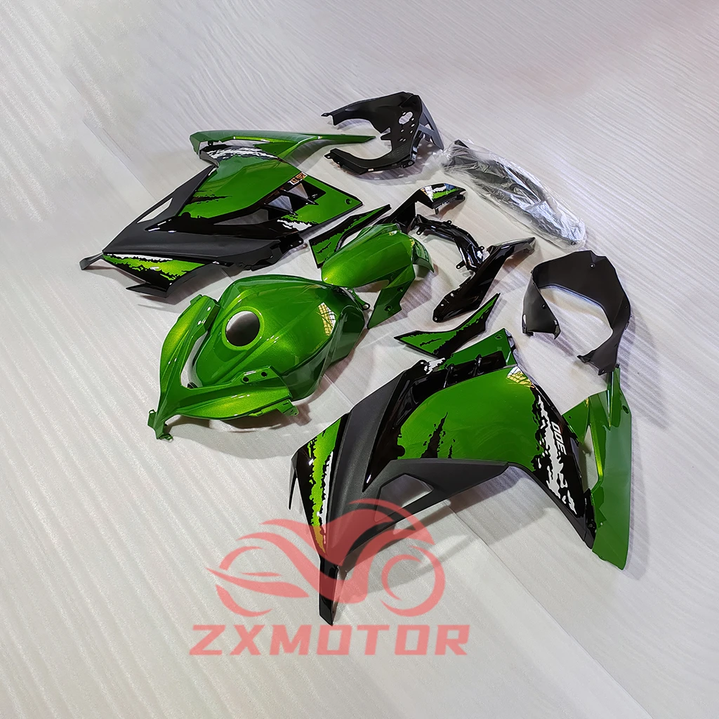 For KAWASAKI NINJA300 13 14 15 16 17 Body Parts Fairings NINJA 300 2013-2017 Motorcycle Bodywork Fairing Kit ABS Injection