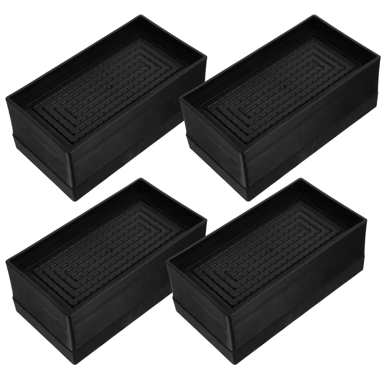 4Pcs Furniture Foot Pad Tpu Nonslip Riser Pad for Couch Bed Chair Desk Leg Floor Protectors Furniture Coasters