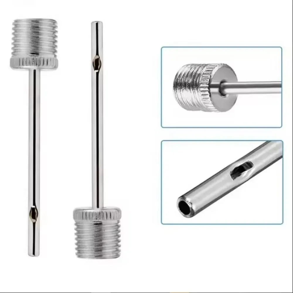 5/20/30 pz Adattatori Pompa di Aria Palla Gonfiabile Ago Multi-Funzione con Foro Adattatore Palla Sportiva Pompa di Gonfiaggio Ago Ugello