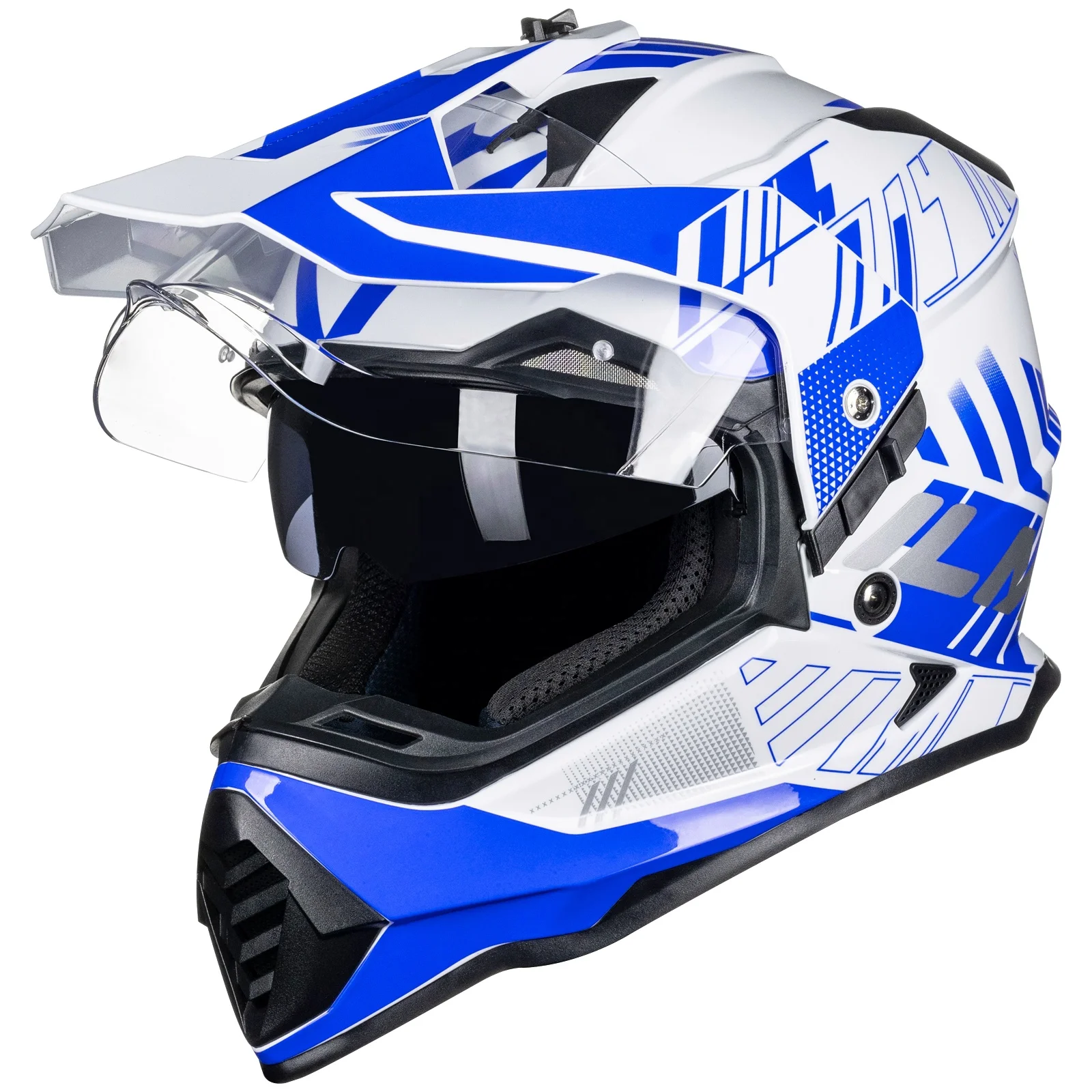 Dual Sport Helmet Adventure - ILM Dual Sport Adventure Motorradhelm Pinlock-kompatibel
