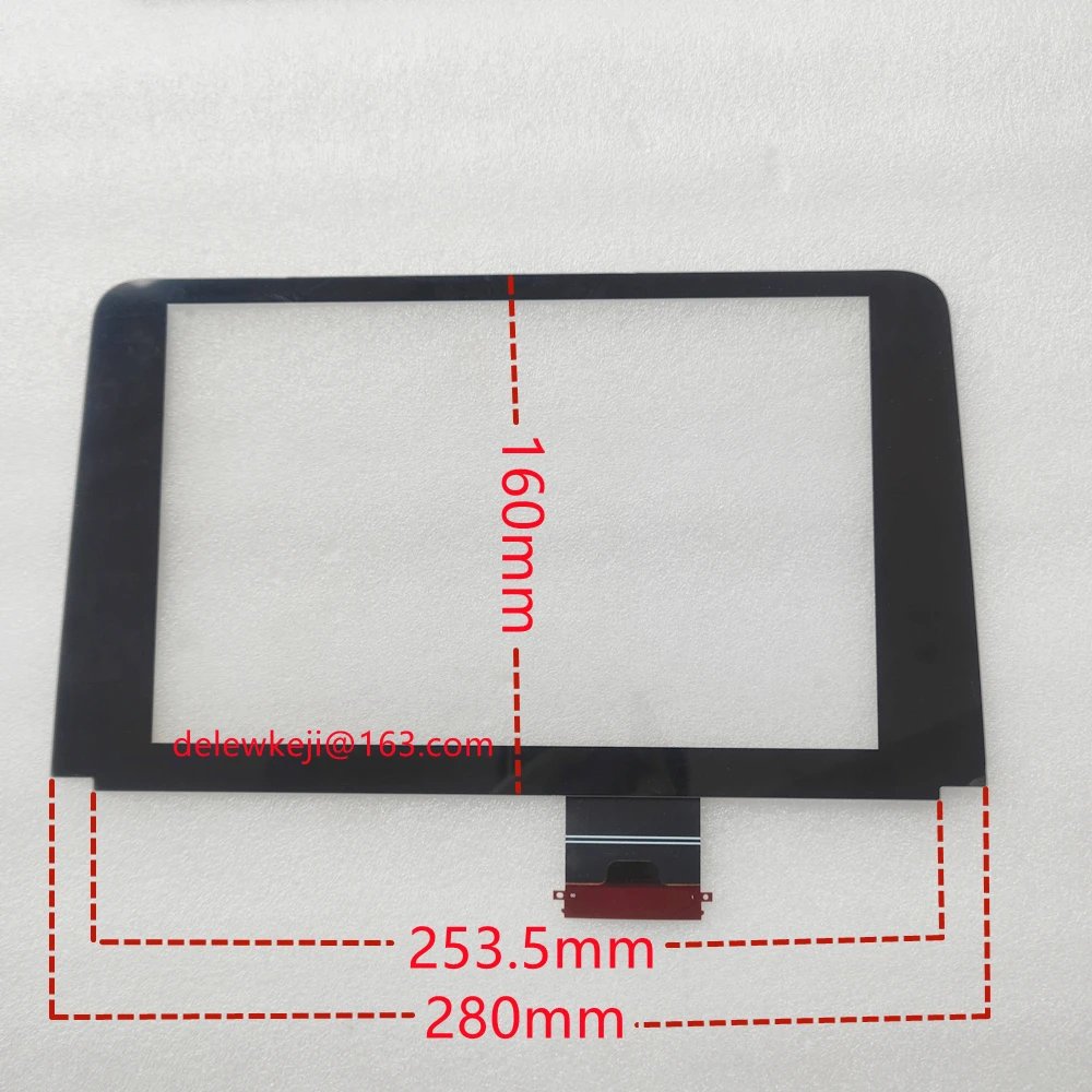 9 Inch 80 Pins Glass Touch Screen Panel Digitizer Lens For Fiat Radio Car Audio DVD Player GPS Navigation