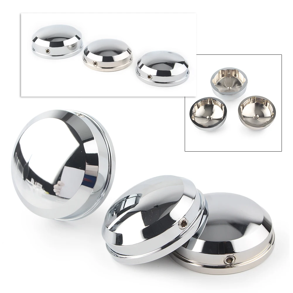 

3 шт. мотоциклетные верхние крышки штока вилки для 1990-2017 Harley FLS FLSS FLSTN FLSTF FLSTFB FLSTFBS, ЧПУ, алюминий