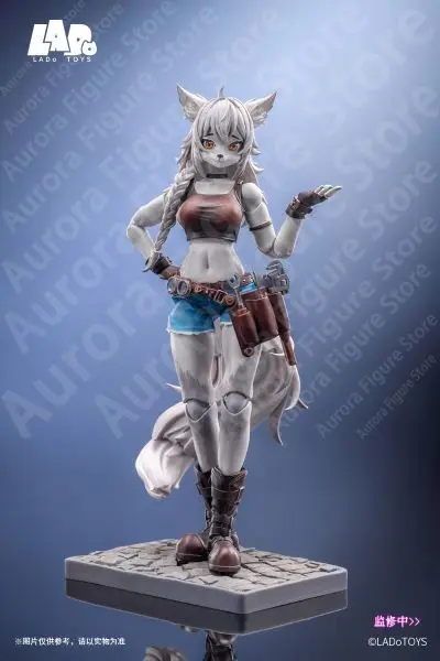 W magazynie 100% oryginalny LADOTOYS Liya Fixer Ver. Model Repairer Wolf Girl ERA 001 Model Animacyjny Figurka Akcji Zabawki na Zamówienie