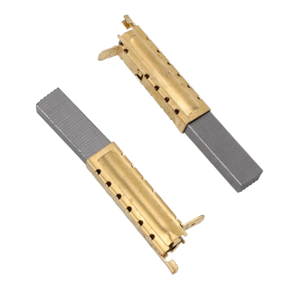 2pcs 5x13.5x39.6mm Motor Carbon Brushes Insert Style Useful Design Carbon Insert Brushes Replacement Part Power Tool Brushes