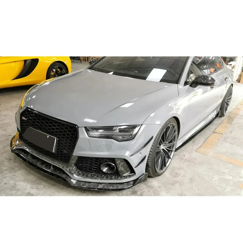 Applicable to RS7-Fit Premium Forged Carbon Body Kit (Bumper + Side Skirts + Rear Spoiler)