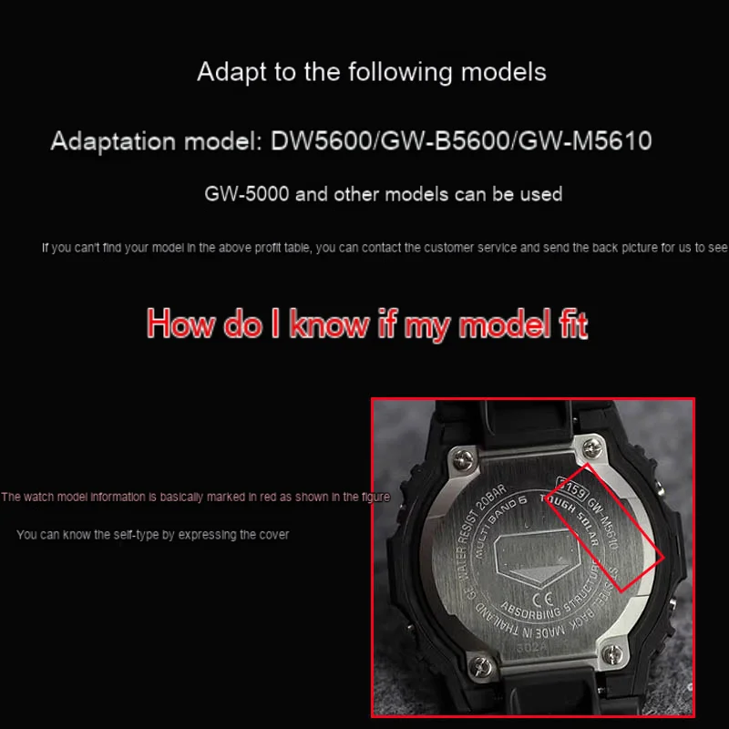 時計アクセサリー,CカシオDW-5600, GW-M5610, GW-5000シリーズ,時計ネジ,ケースナット用