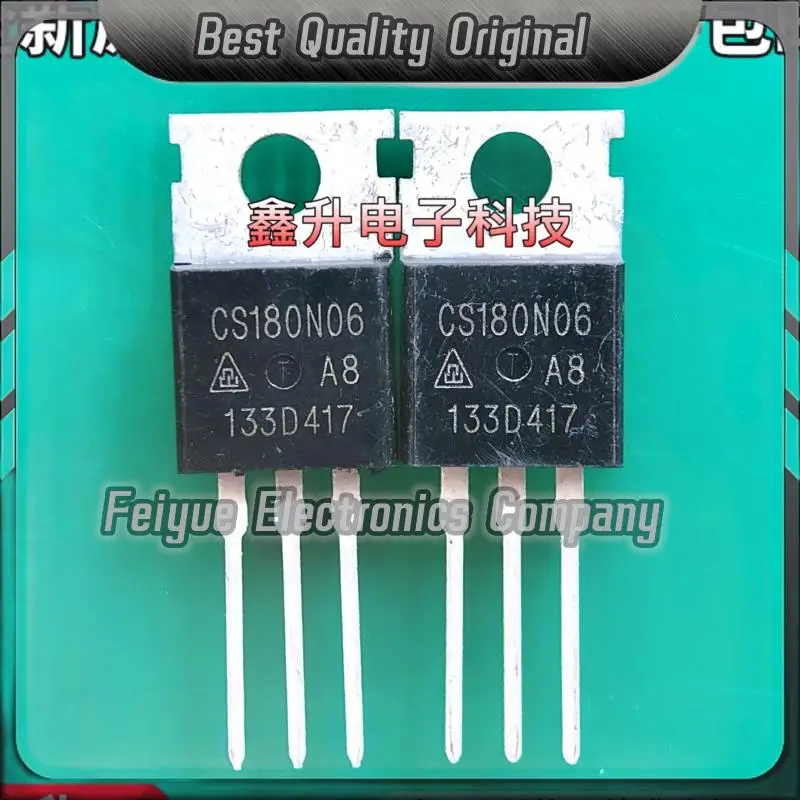 5PCS-20PCS  CS180N06 CS180N06A8 180A 60V MOS TO-220 Best Quality Imported Original