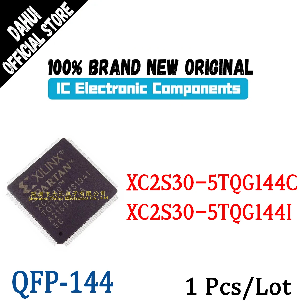 

XC2S30-5TQG144C XC2S30-5TQG144I QFP-144 Programming logic chip IC new original