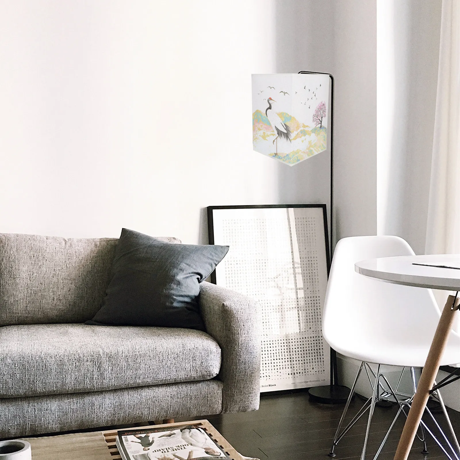 レトロランプシェード-pvc-鉄カバー絶妙なディテール防塵ソフトライト装飾テーブルランプカバー照明アクセサリー