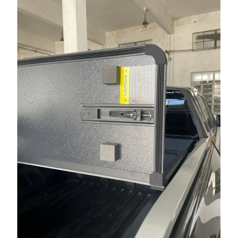 High Load Hard Metal Pickup Truck Tonneau Cover Heavy Duty Cargo Auto Exterior Parts