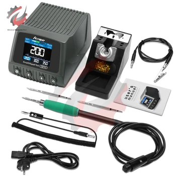 120W Soldering Station Compatible C210 Soldering Iron Tip Quick Heating  Electronic Welding Rework Station Repaid 110V 220-240V