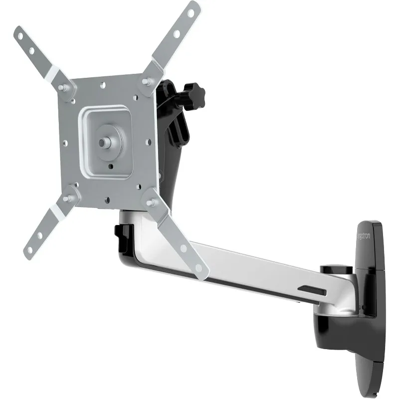 – Braço oscilante para monitor único LX HD, montagem em parede VESA – para monitores de até 49 polegadas, de 0 a 50 libras, menos de 4 polegadas