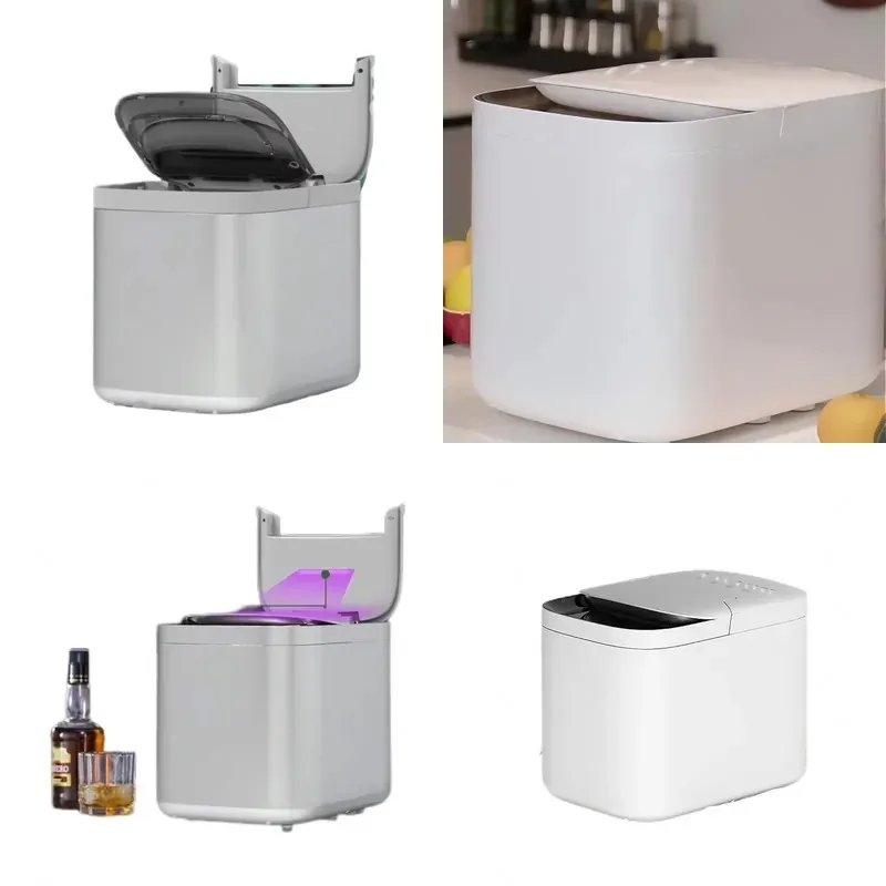 Portable Desktop Ice Maker Small Office RV Home Use Gear Bearing Pump