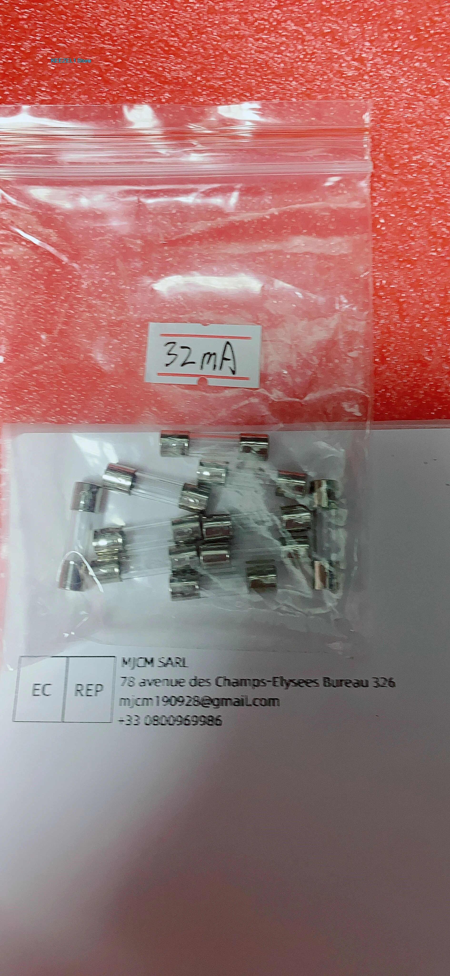 5 * 20 Fuse 250V 30mA / 50mA / 63mA / 80mA Cartridge Fuse Copier Printer in stock .