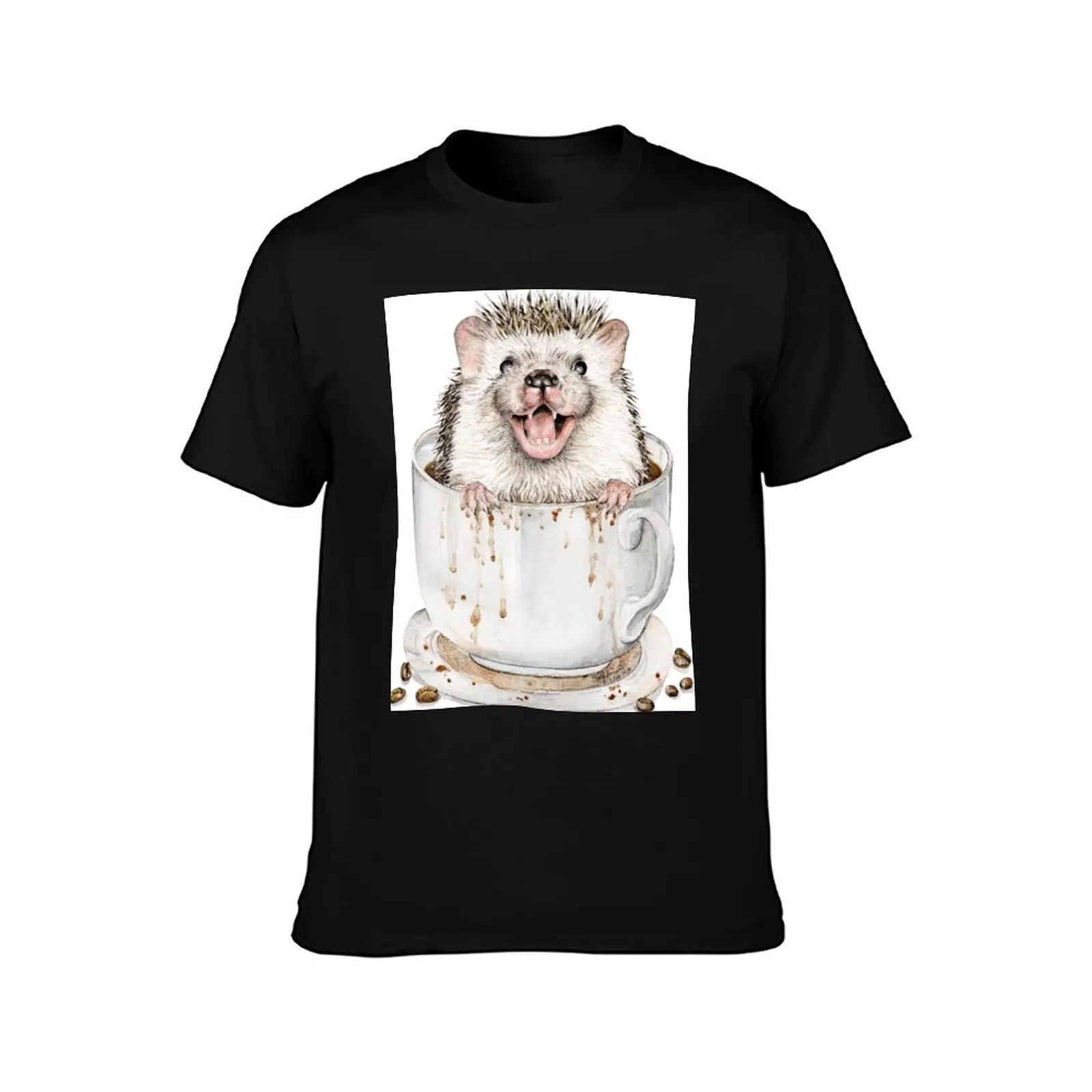 Coffee Hog T-Shirt men t shirt cotton 100% g man t shirts for men t shirts for man graphic tees T-shirt