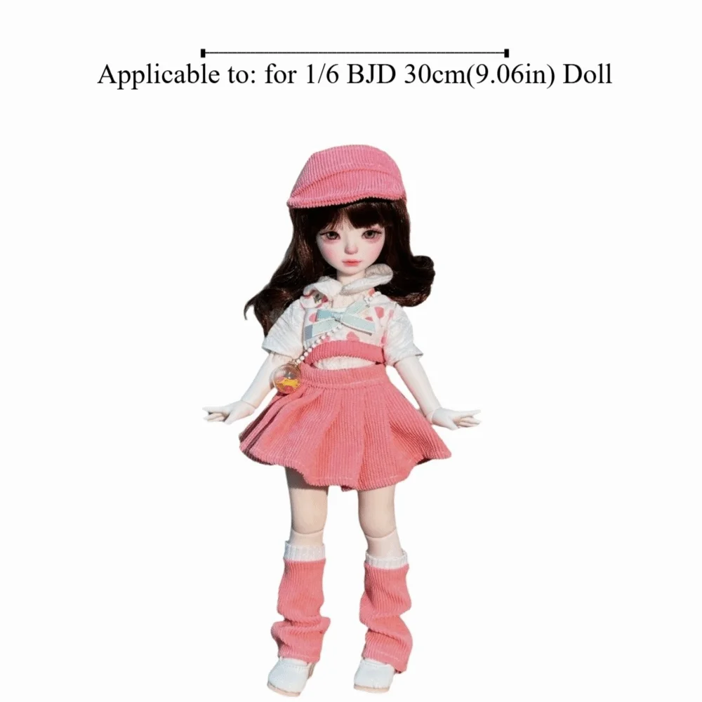 Fashion Multiple Styles 1/6 BJD Skirt Handmade DIY 30cm Doll Clothes Replace Doll\'S Overall Cotton Doll