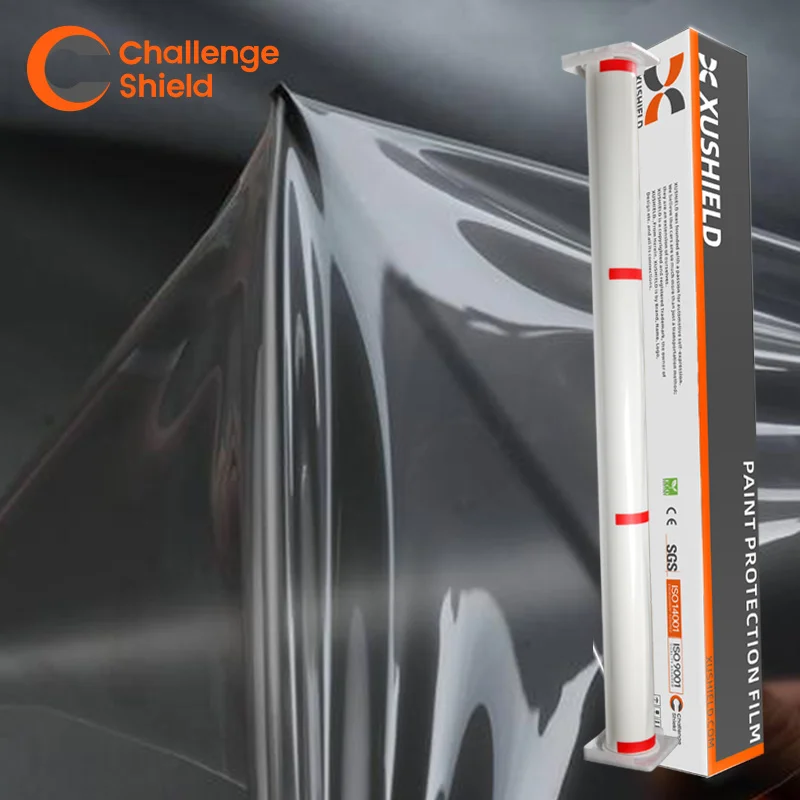 Challenge Shield XUSHIELD 7.5 Mil Self-adhesive Anti Yellow Clear TPU PPF Car Film