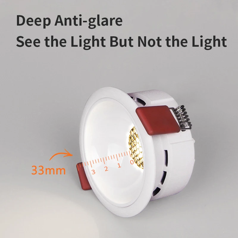 LED Smart Downlight Tuya APP Control Runde Scheinwerfer Smart Home WiFi Dimmen Decke Indoor lichter 7W/12W zigbee Spot Lampe