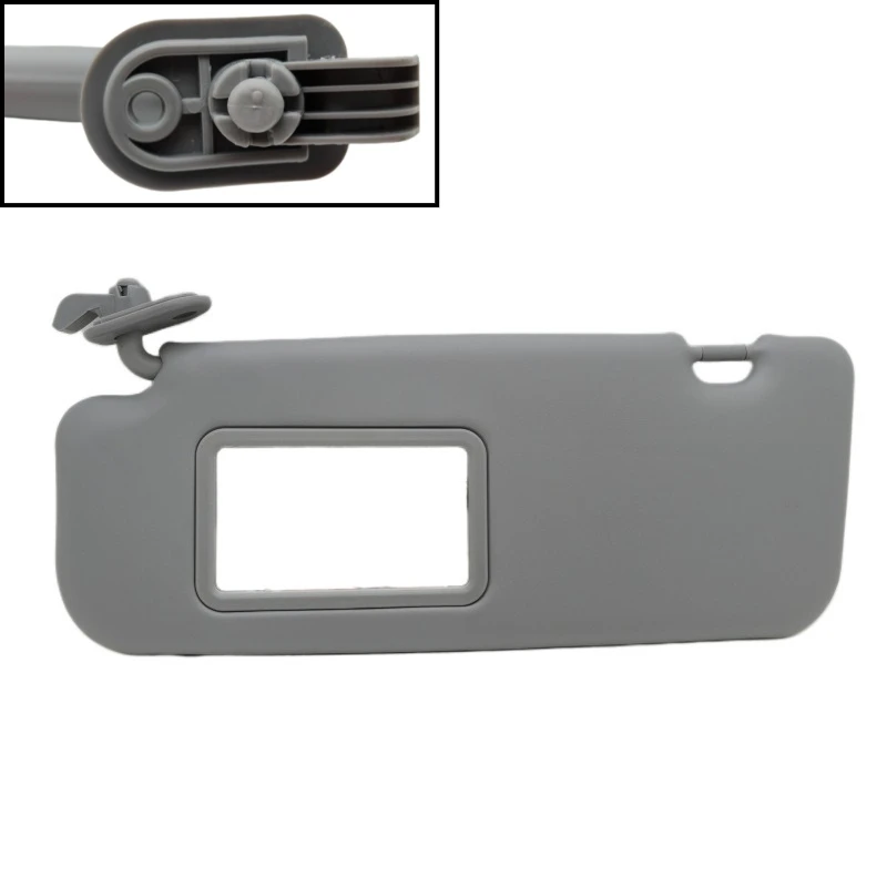 For Hyundai Accent Verna 2011-2015 Car Interior Sun Visor Shade Board with Mirror for Sedan Hatchback OE85210-1R000 85220-1R000