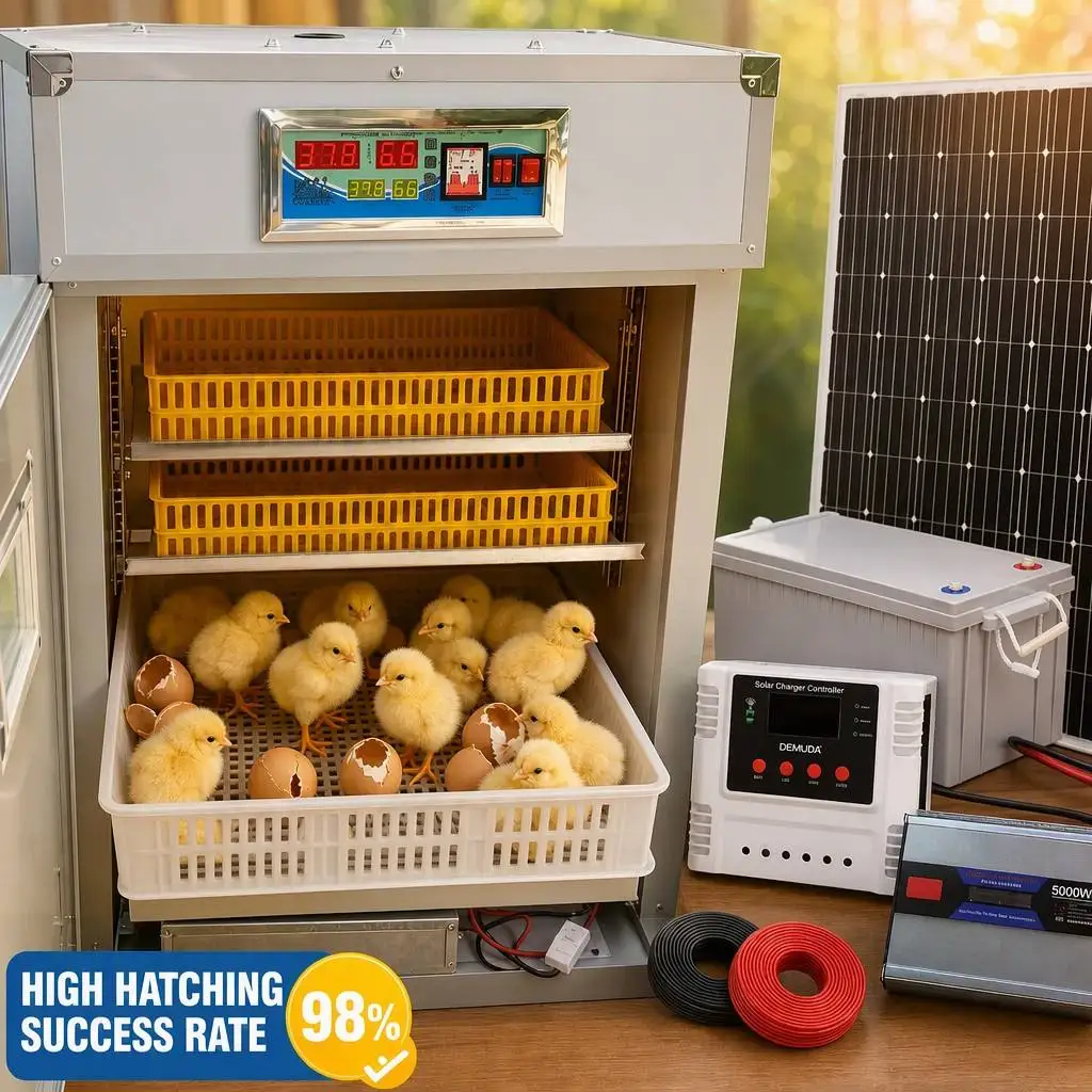 Solar Setter 176 Egg Incubator Fully Automatic Egg Turner Large Capacity Machine Hatching