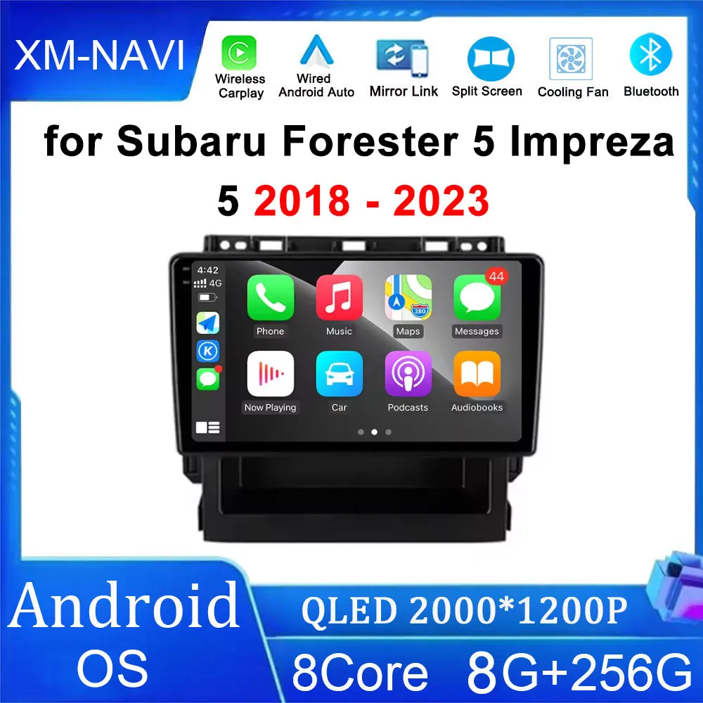 

Android Auto Car Radio Multimedia for Subaru Forester 5 Impreza 5 2018 - 2023 Video Player Navigation GPS Car Stereo No 2din dvd