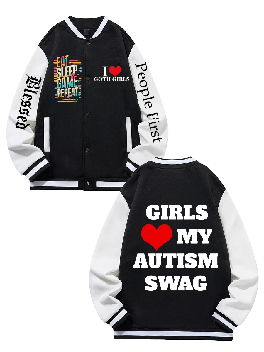 

Черная, синяя, зеленая, двусторонняя бейсбольная куртка унисекс с рождественским принтом XS-XXL, уличное пальто, теплая флисовая мягкая куртка