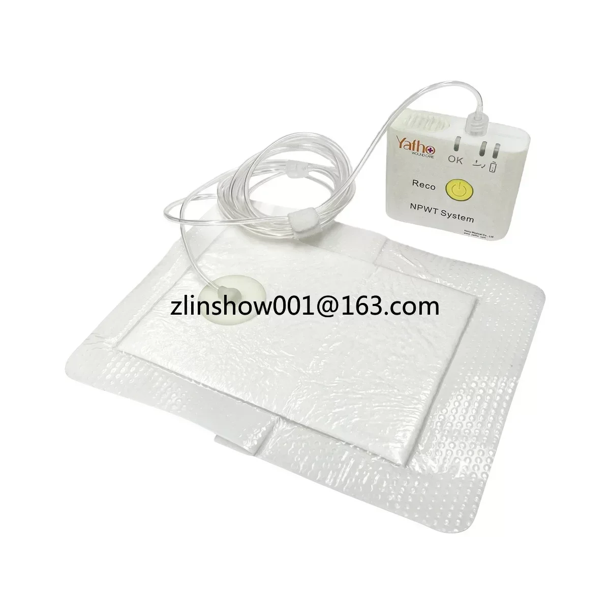 NPWT Negative Pressure Wound Therapy kit medical dressing with 2 pcs dressing