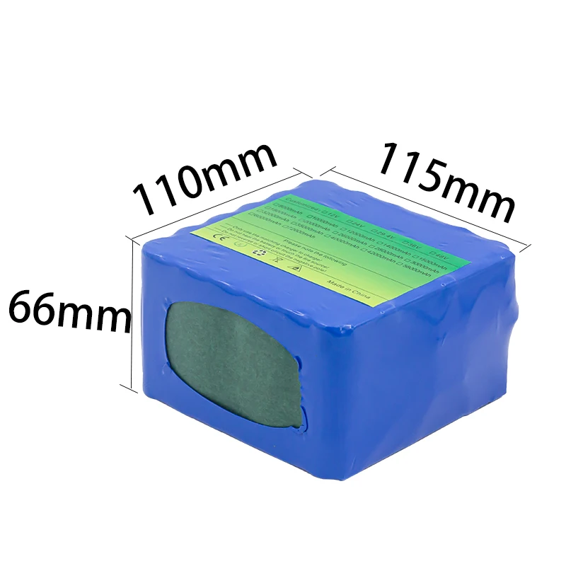 6S6P 24V 14Ah แบตเตอรี่14000MAh BMS ไฟฟ้ารถเข็นจักรยานของเล่นรถ18650แบตเตอรี่ Li-Ion + 25.2V