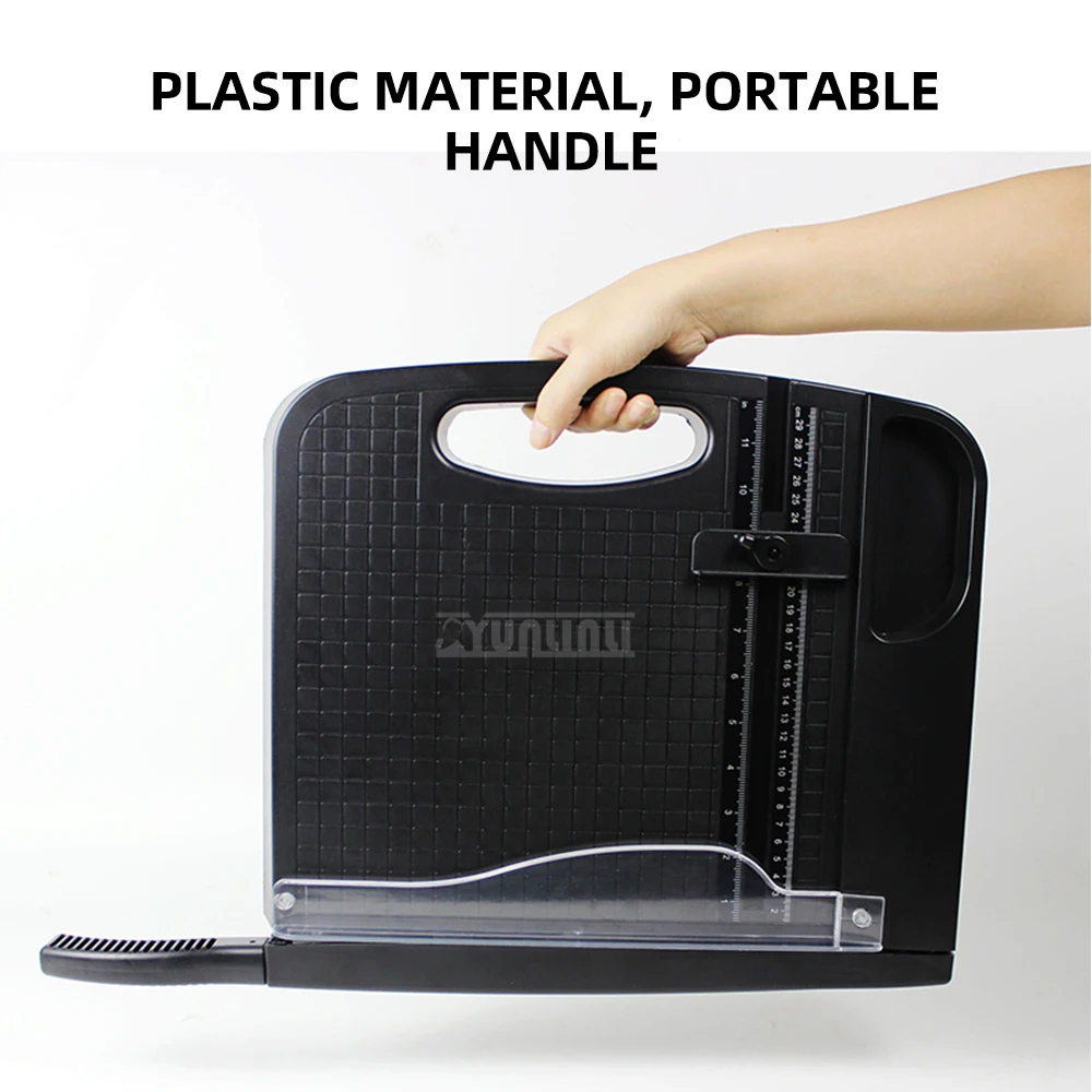 Cortador de papel manual 300x300mm Máquina de corte de papel A4 para escritório