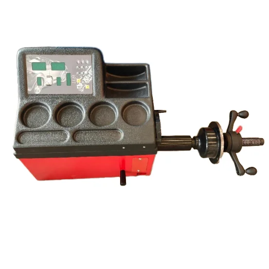 Portable 12V Power Supply Vehicle Hand Balancer Digital High Precision CE Certificate Wheel Balancer Wheel Alignment Equipment