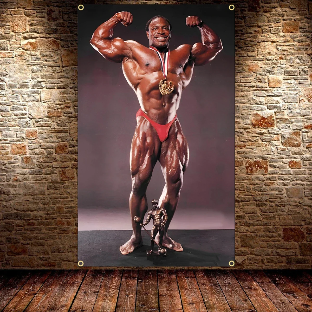 90X150CM 3x5Ft Bodybuilding GYM Flag Exercise Fitness Poster Sport Outdoor Club Printing Banner Brass Grommet