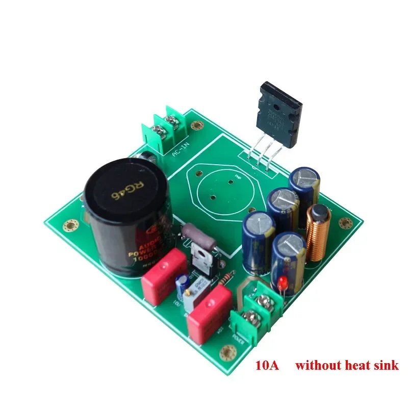 Lusya 2-10A Gold Seal Linear High Current Regulated Power Supply Board Low Noise High Stability B2-004