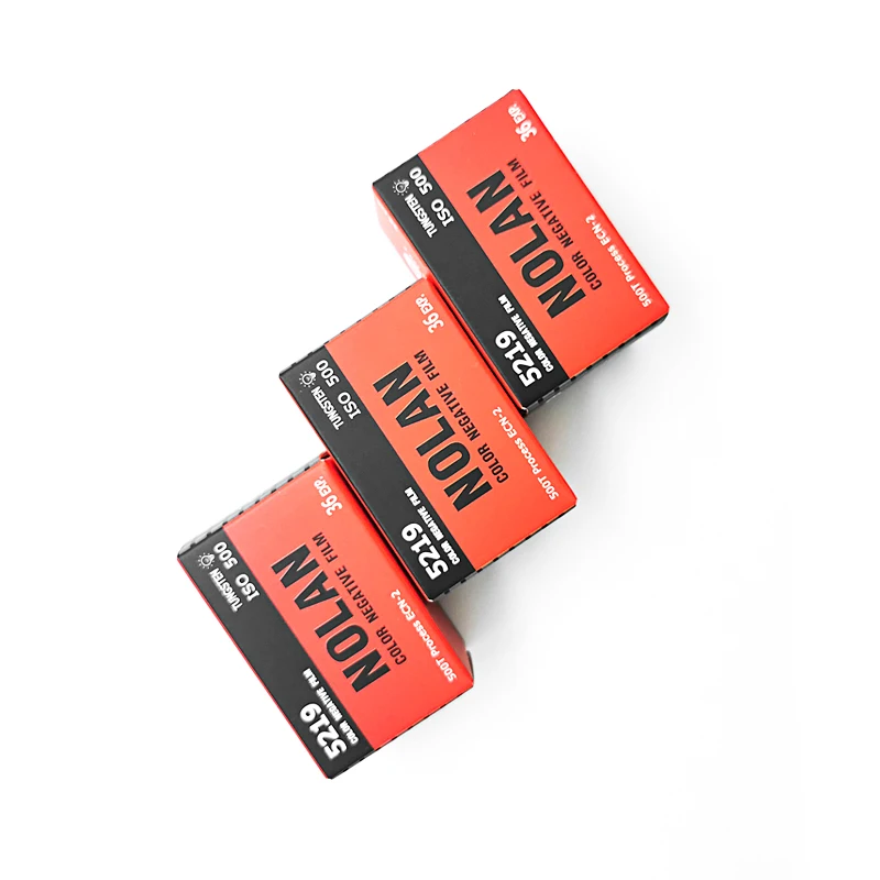1/2/3 Roll Nolan 5219 500T 135 Color Film Roll Negative Film ECN2 Processing Iso 500 36EXP/Roll