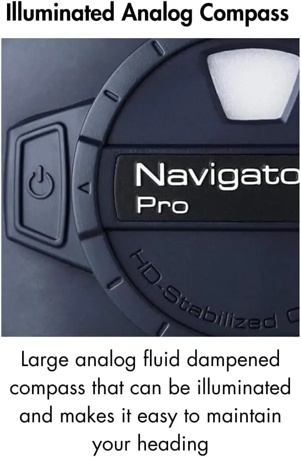 مناظير Navigator Pro 7x50 مع تكبير 7X، بصريات عالية التباين، نظام المنشور العائم، التركيز التلقائي الرياضي، Del