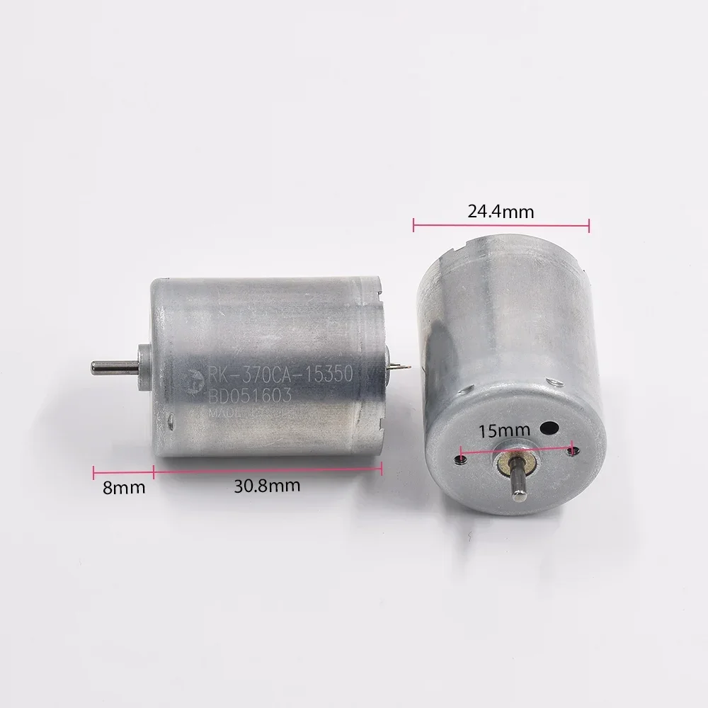 MABUCHI RK-370CA-15350 DC 12V 13V 6000RPM Micro RF-370CA 24mm Round Electric Motor for Pump Gear Motor Toy Car Boat Model