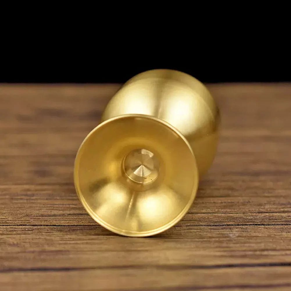 كأس نبيذ نحاسي عتيق ، كوب مشروبات كحولية ، كوب للشرب ، كوتيلات ، مطبخ ، منزل ، حفلة ، بار ، 15: 50 #6