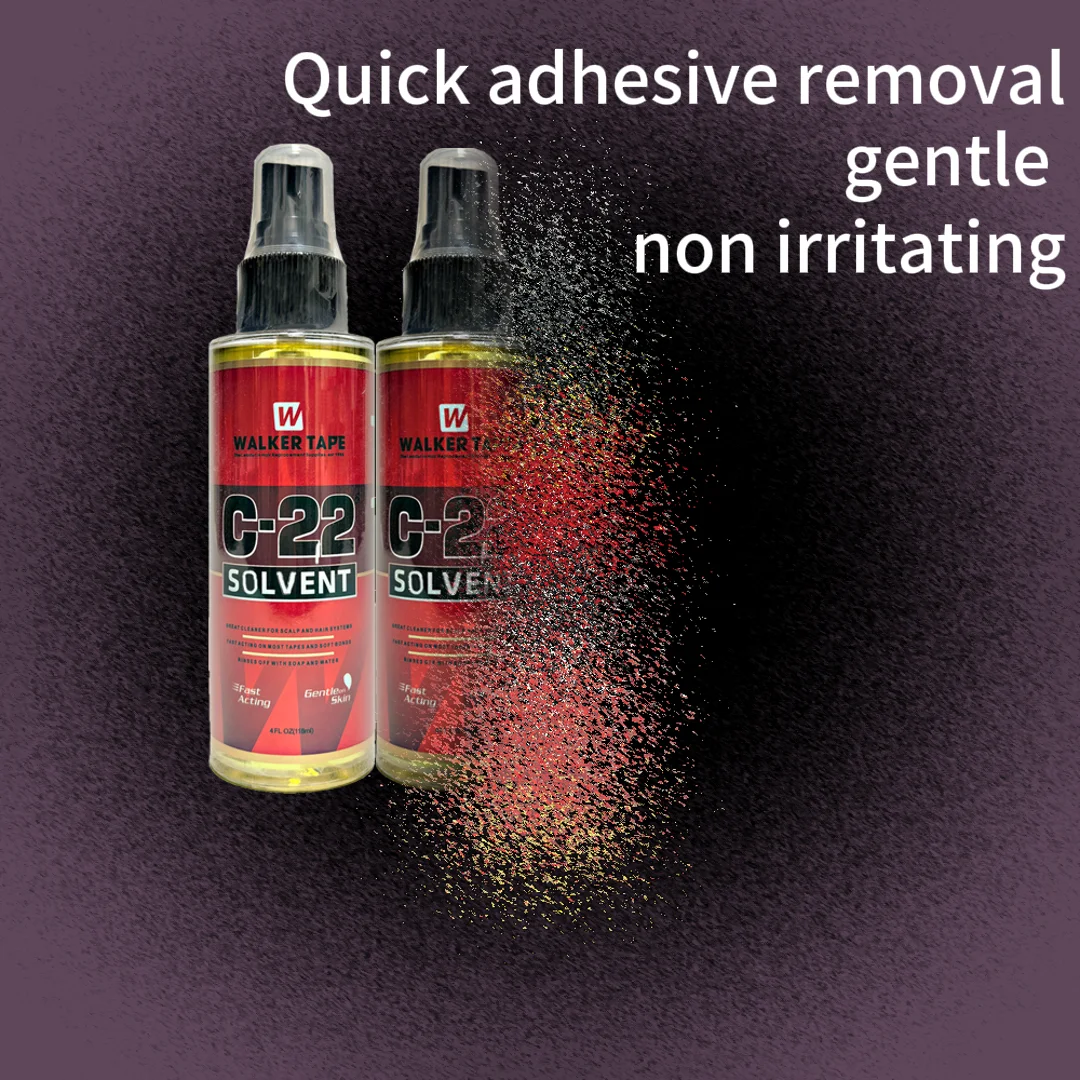 Walker Tape C-22 المذيبات 4 FL OZ 118ml - مزيل منظف لزج سريع وفعال وخفيف وغير مزعج #4