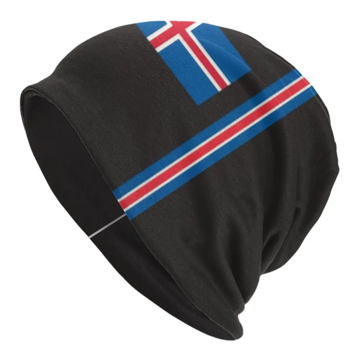 Iceland Flag Beanie Cap Unisex Winter Warm Bonnet Homme Knitted Hats Fashion Outdoor Ski Patriotic Skullies Beanies Hats For