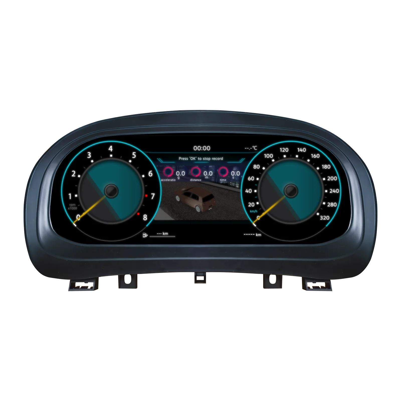 

12.3 Inch LCD Digital Dashboard Cluster For VW Golf 4 1997-2003 Years Instrument Panel Cockpit