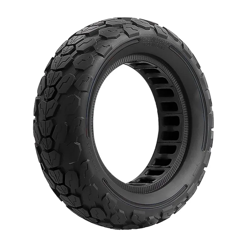 10X3.0 255X80 Solid Rubber Tire For ZERO10X/Kugoo Electric Scooter - Honeycomb No-Inflate Design