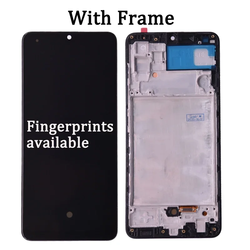 Super AMOLED For Samsung A32 4G LCD For Samsung A325 A325F SM-A325F/DS LCD Display Frame Touch Digitizer Screen A325 LCD